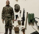 1967-gijoe Action Marine jungle fighter with complete gear in well cared for con