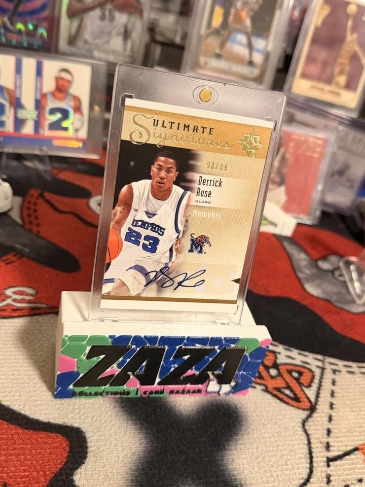 2010 Upper Deck Ultimate Collection Derrick Rose Ultimate Signatures /99 Auto SP - Image 2 of 4