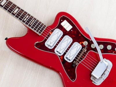 1965 Silvertone 1488 Silhouette Vintage Electric Guitar w