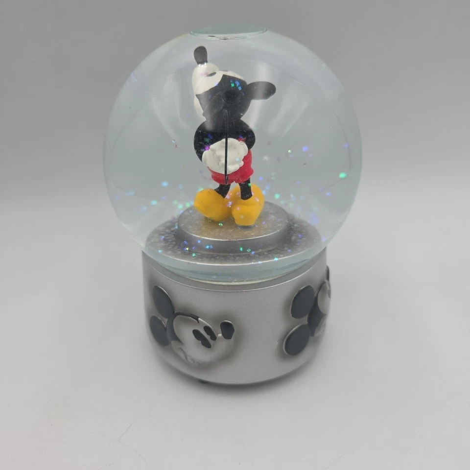 Globo de nieve Mickey Mouse Your The Tops obras musicales Mickey Mouse March Enesco Foto 4 de 4
