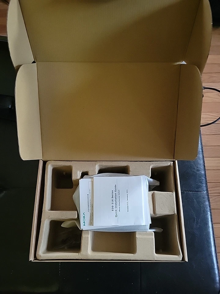 BRAND NEW Moxa EDS-316 Industrial Ethernet Switch FAST FREE SHIPPING USA - Image 3 of 4