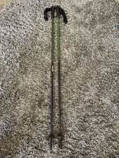Black Crows Stans Carbon Fiber Ski Poles - 2024 - 125 cm / Black/Green