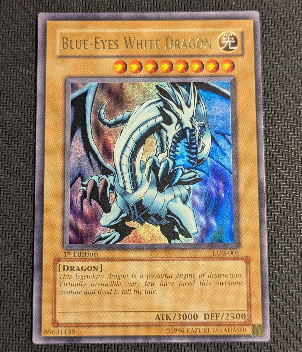 Blue Eyes White Dragon Lob 1st Edition for sale - eBay