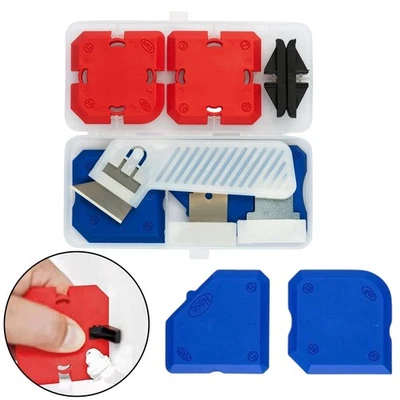 Silicone Sealant Applicator Tool Kit Profiling Caulk Grout Finishing Removal - image 1 of 4