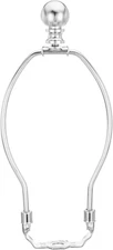 PATIKIL 7 Inch Lamp Harp Kit with Finial, 1 Set Detachable Shade Bracket Holder,