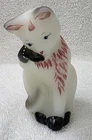 2005 QVC Fenton Opal Satin Grooming Cat w/Scarf & Shoes by M. Young 106 of 250
