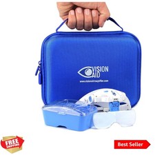 Expert Edition Magnifying Glasses with USB Rechargeable LED Light and Storage...