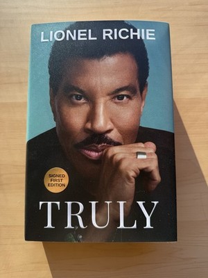 AUTOGRAPHED SIGNED Truly by Lionel Richie (2025, Hardcover)