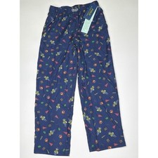 NWT Polo Ralph Lauren Boys Pajama Pants Sleepwear Size Large Navy Bear Print