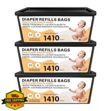 GDXXYKJ Diaper Pail Bags 90 Bags