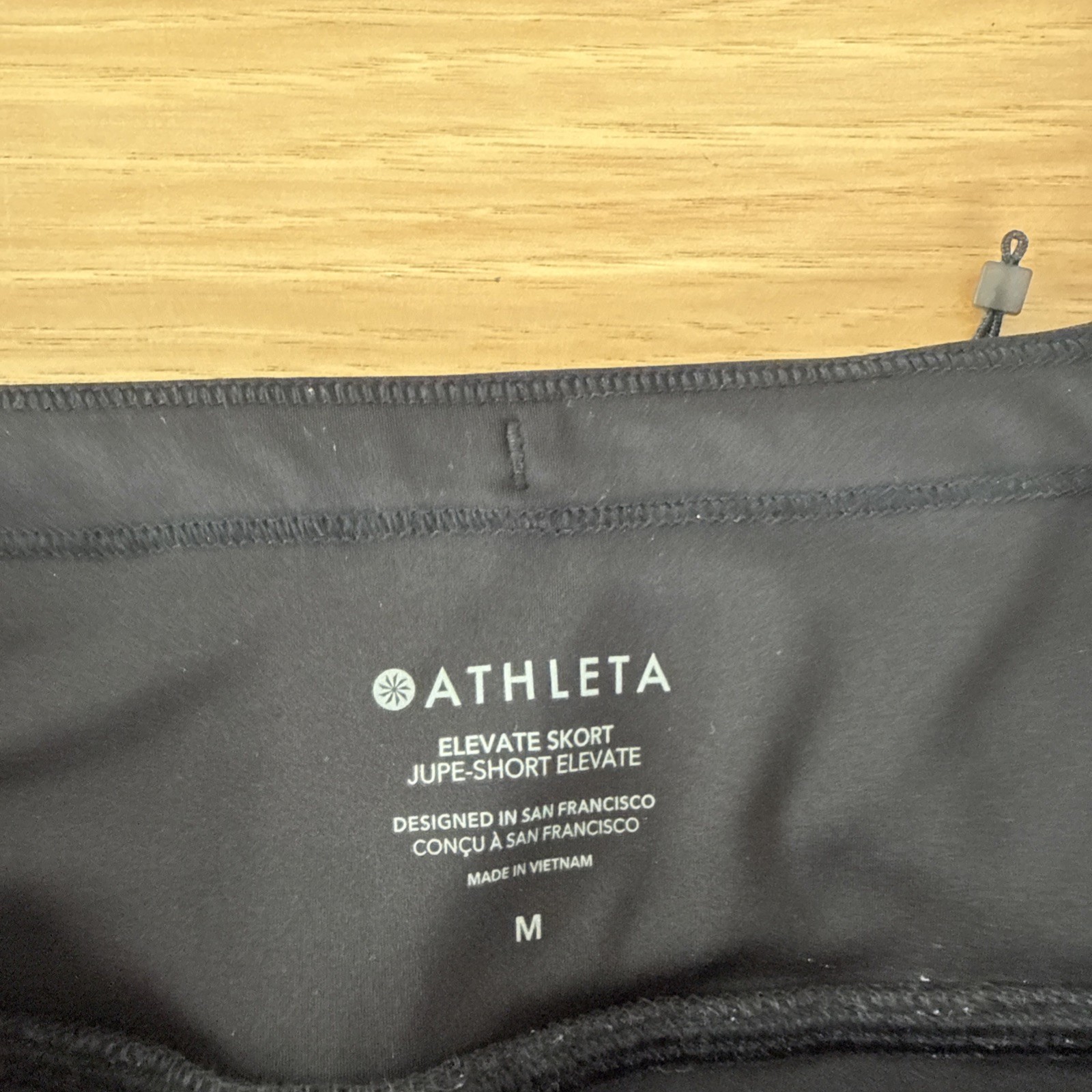 Athleta Elevate Skort Black Size Medium Pleated A… - image 4
