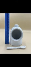 Norpro Salt Pig and Spoon Open Mouth Salt Cellar Kitchen Counter