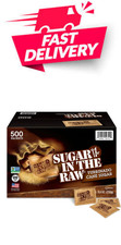 Sugar in the Raw Turbinado Cane Sugar Packets, Non GMO , 500 ct. FREE SHIPPING