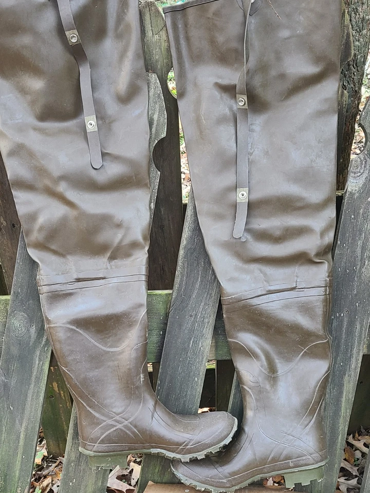 Northwest Territory Botas Vadeadores de Cadera Aisladas, de Goma, Para Hombre Talla 8~NOS Foto 3 de 4