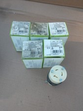 Lot of 5 LEVITON 2343 20 AMP 480 V 2343 L8-20...