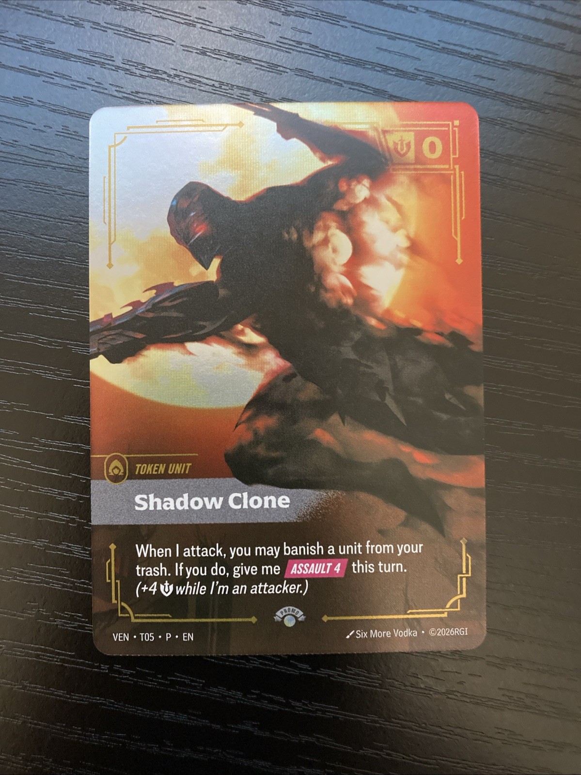 Shadow Clone / Tentacle T05 / T06 Foil Vendetta Vault Promo Riftbound English NM