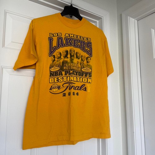 Los Angeles Lakers Reloaded 2004 NBA Finals “Fish Swish” Kobe shirt sz XXL