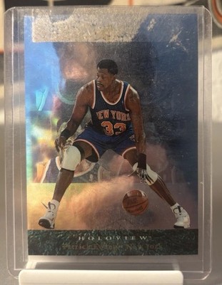 1995-96 SP - Premium Collection Holoview Patrick Ewing #23 Die-Cut Special Fx