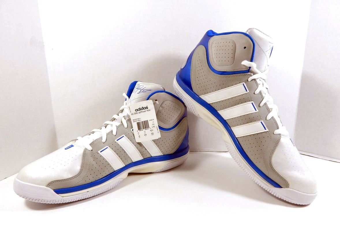 LA Lakers Adidas Dwight Howard AdiPower Howard Midtop Grey