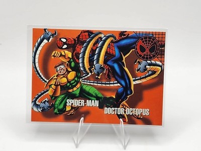 SPIDERMAN DR OCTOPUS #21 BASE 1996 Marvel Vision Embossed Collectible Card