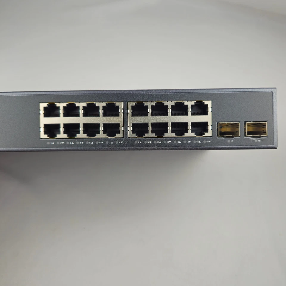 Vivotek AW-GEV-184B-250 16GE PoE + 2xGE SFP Web Smart Switch Managed 250 W PoE - Image 4 of 4