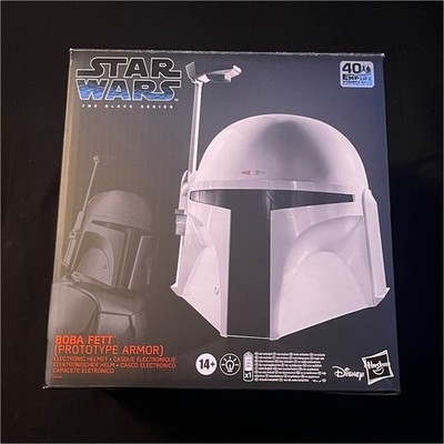 Hasbro Star Wars The Black Series Boba Fett Prototype Armor Electronic Helmet