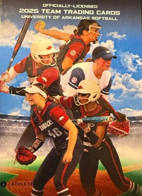 2025 ARKANSAS RAZORBACK SOFTBALL ONIT ATHLETE TRADING CARDS