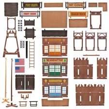 Playmobil western fort ACW cowboy extension pièces détachées 3419 3420 3773...