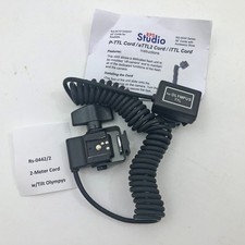 RPS Studio Dedicated TTL Flash Cord for Olympus Cameras