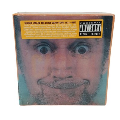 George Carlin CD Box Set The Little David Years NEW SEALED 1971-1977 7 Disc set