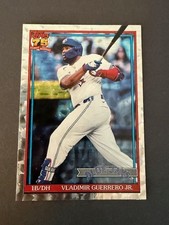 2026 Topps 1991 Throwback Silver Crackle T91-9 Vladimir Guerrero Jr. Blue Jays