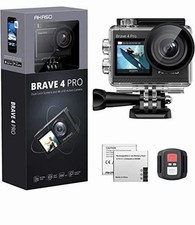 AKASO Brave 4 Pro Action Cam 4K 40M Fotocamera Subacquea, Videocamera 20MP WiFi 
