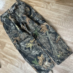 Mossy Oak Camo Cargo Pants Mens Large Camouflage Outdoor Hunting Archery Breakup