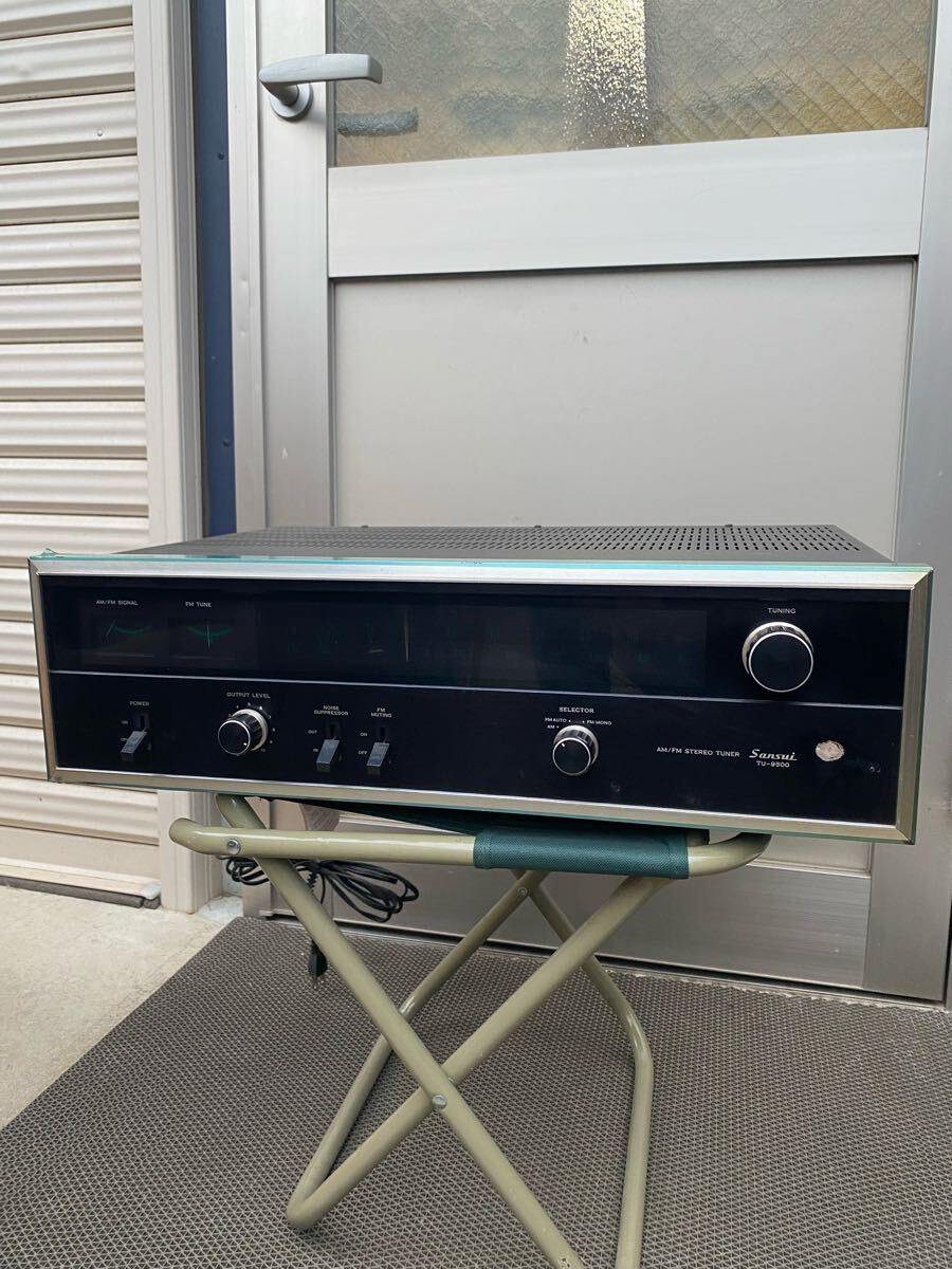 【希少•動作品】Sansui TU-9500 ステレオチューナー Sansui TU-9500 Japanese Vintage AM/FM Stereo Tuner Fully Working
