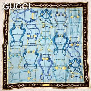 Foulard GUCCI mors de cheval en soie