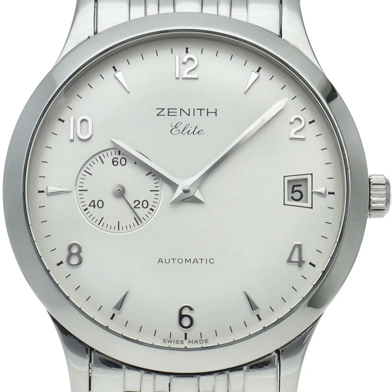 Zenith — Zenith Class Elite Date Small seconds 37mm 01 / 02.1125.680 Silver Dial #LPW109