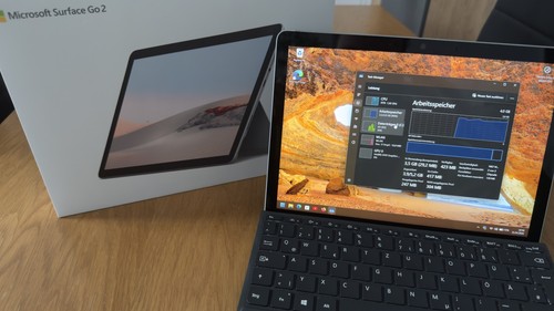 Microsoft Surface Go 2 im Top Zustand mit Tastatur und OVP!!
