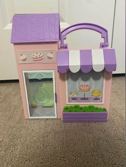 Peppa pig bakery shop playset sales