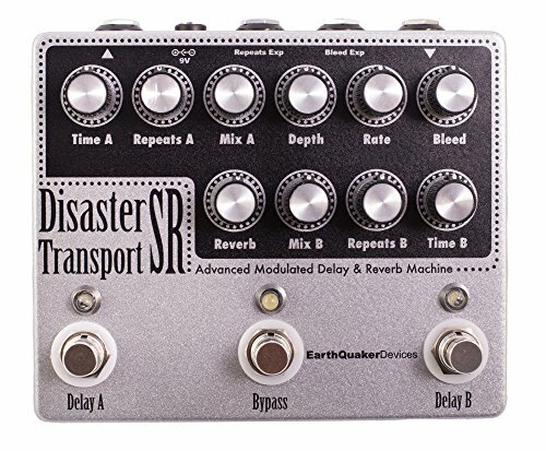 New Earth Quaker Devices Delay And Reverb Disaster Transport Sr Effector