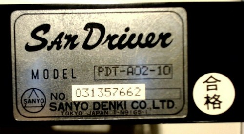 Sanyo Denki San Driver PDT-A02-10 Versand aus USA - Bild 4 von 4