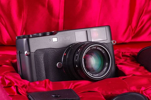 PREMIUM RANGEFINDER KONICA HEXAR RF + M-HEXANON 50mm f/ 2 LEICA M MOUNT AS NEW B