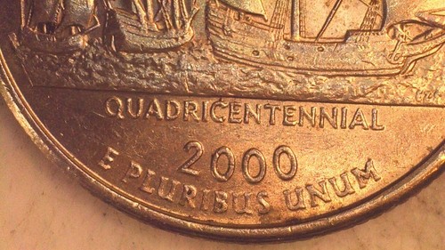 2000 P Virginia State Quarter Double Die Obverse - Collectable Errors - Picture 9 of 14