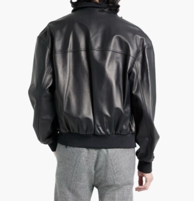 Valentino VLTN Lambskin Leather Jacket, US Mens M, Retail $4590