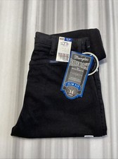 New Vintage Wrangler Jeans Women's 11 x 36 Bareback Black Jeans