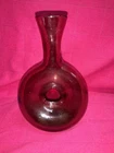 Vintage Blenko Pinched Vase Hand Blown Art Glass