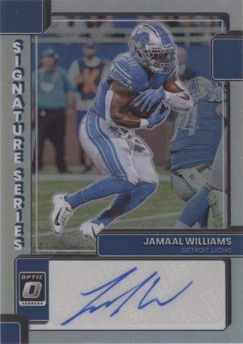 2022 Panini Donruss Optic Jamaal Williams #SS-JWI - 1 of 2
