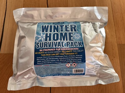 Winter Home Survival Pack - Winter Überlebensset Notvorsorge