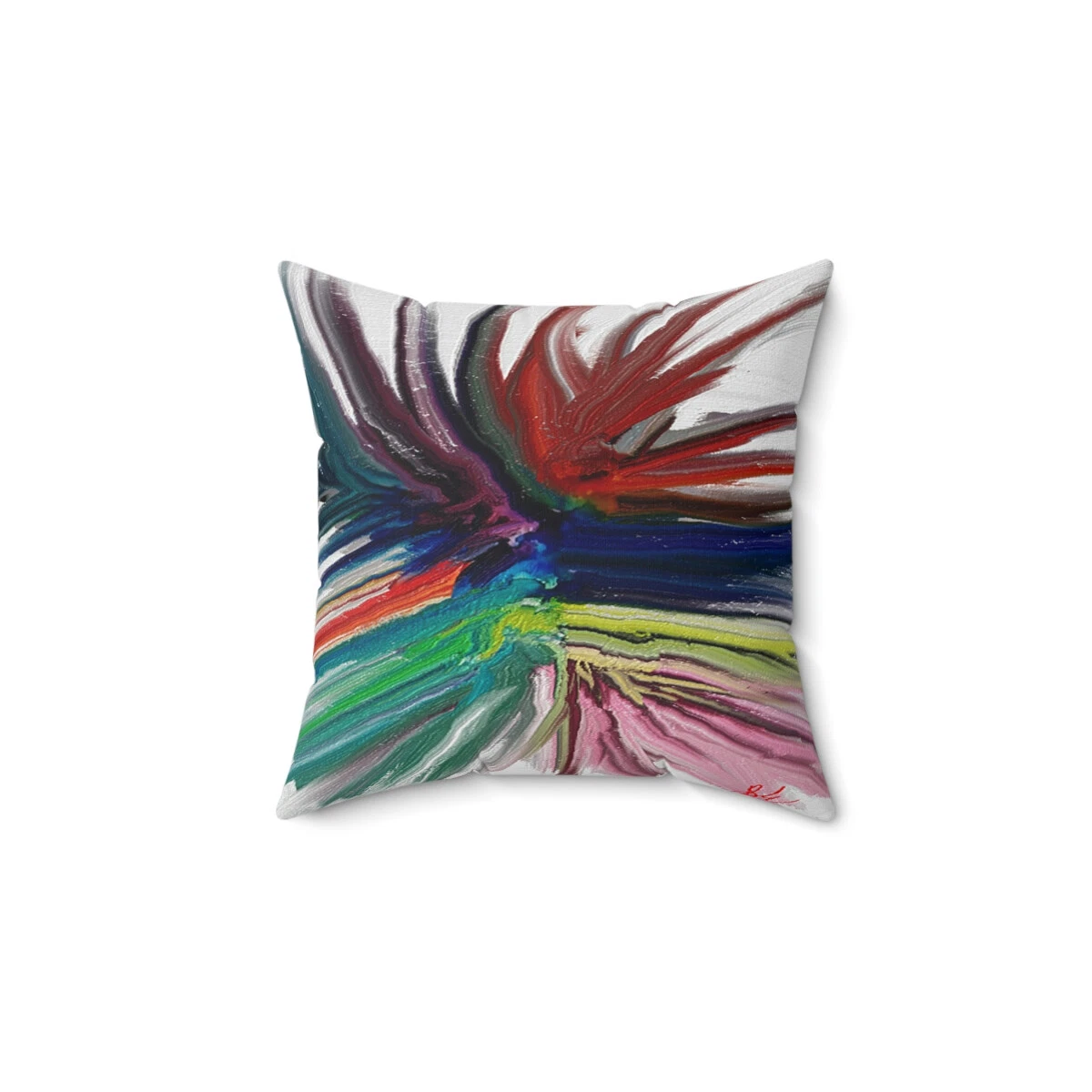 Humming Bird Throw Pillow 14x14