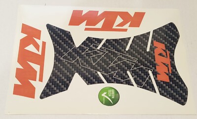 AUFKLEBER TANKPAD KTM Schwarz