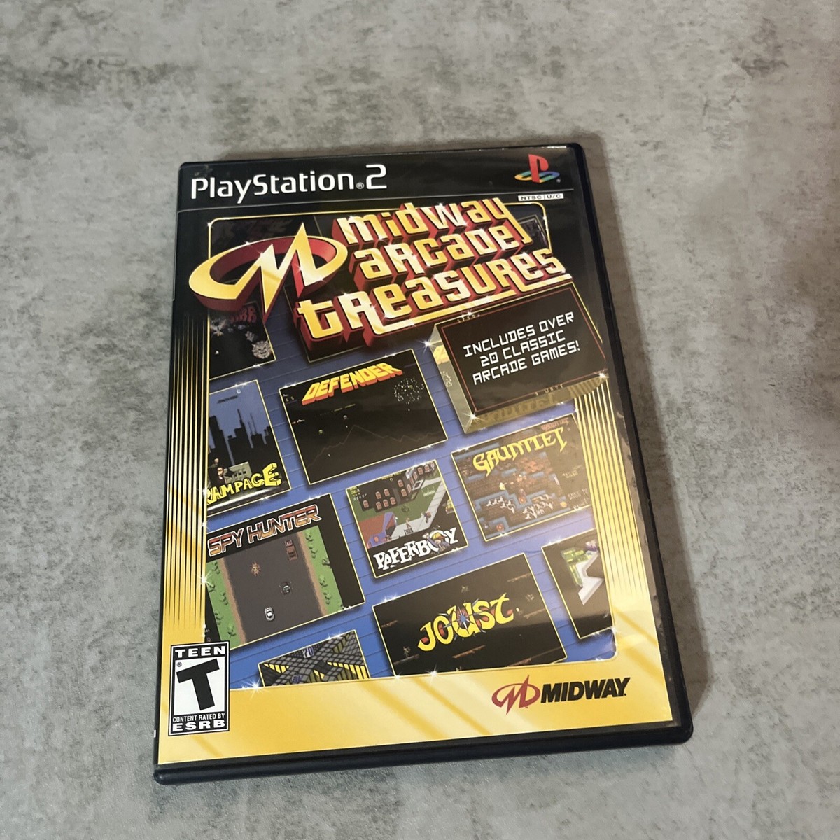 Midway Arcade Treasures - Sony PlayStation 2 PS2 Mint CIB Complete